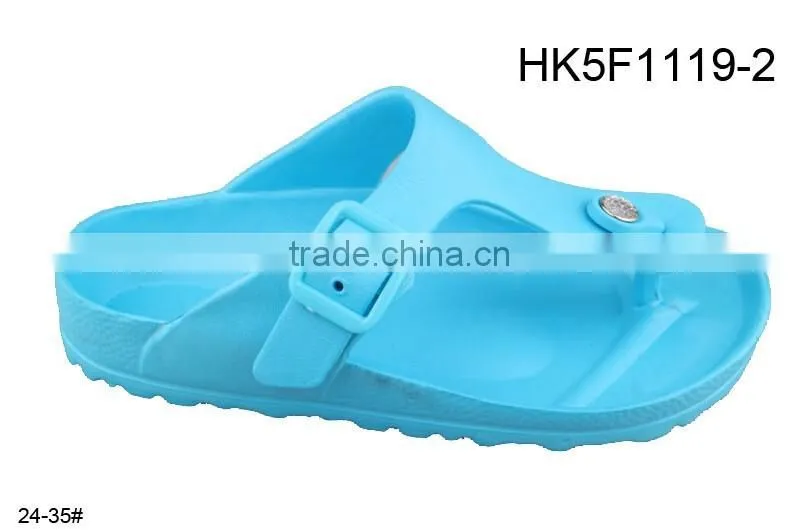 2016 hot disign eva slipper flip flop with many colors