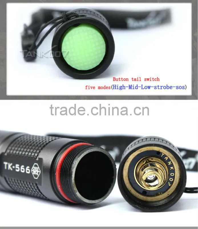 aluminum alloy cree outdoor led light led torchlight