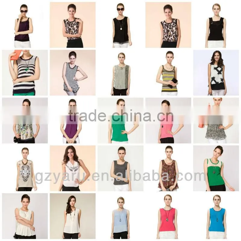 The latest version of hubble-bubble sleeve printed chiffon unlined upper garment