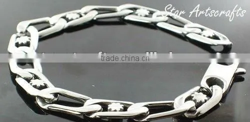 hot sale jewelry,wholesale 2012 popular jewelry bracelet,stainless steel popular star bracelet B235