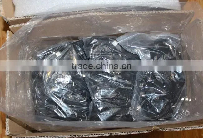1M fabric braided micro usb cable for mobile phone