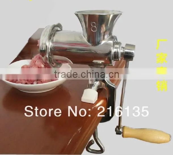 high quality stainless steel manual meat mincers(FACTORY)