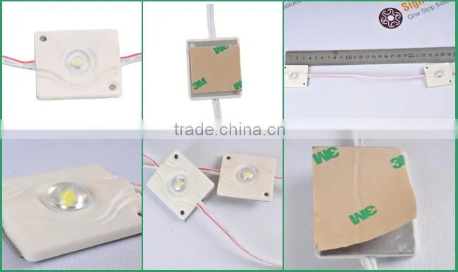 60pcs SMD 3030 High Power Waterproof LED Module (1 LED, 1.2W, L35.5 x W40mm)with one 12V 10A DC Power Supply