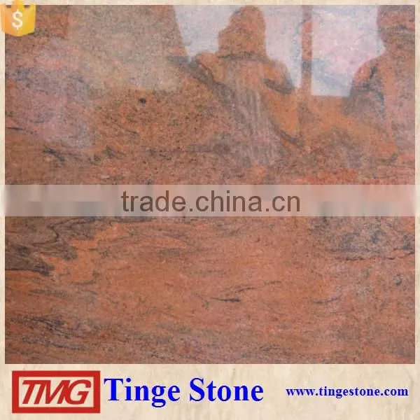 Elegant Multicolor Red Granite Flooring Tile