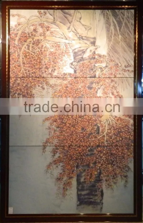 Chinese factories DIY Wall Hanging Glass Painting Colours