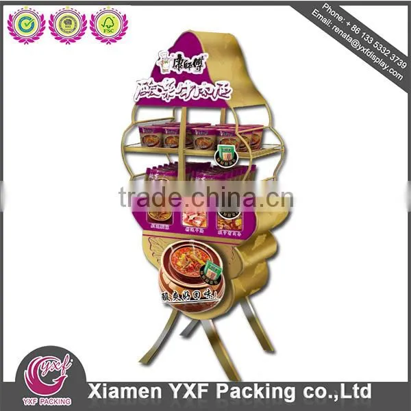 promotion design display rack designing popular display cabinet