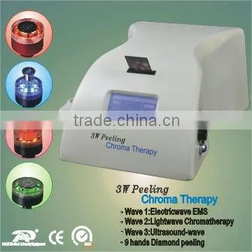 3W Newest Biolight with Ultrasonic Diamond Dermabrasion beauty care instruments (CE,ISO13485 since1994)