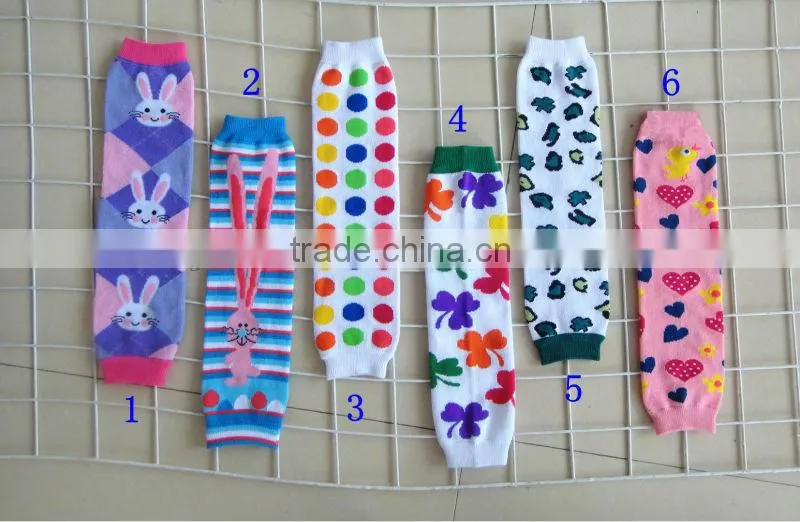 Rainbow Chevron Newest Fashion Wholesale Baby Legs Leg Warmers for Infant Toddler in Stock