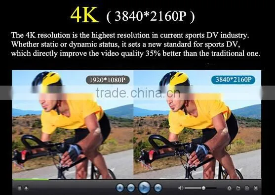 Wifi 1080p action camera support Snap shot & Burst shot & Slow motion & FPV