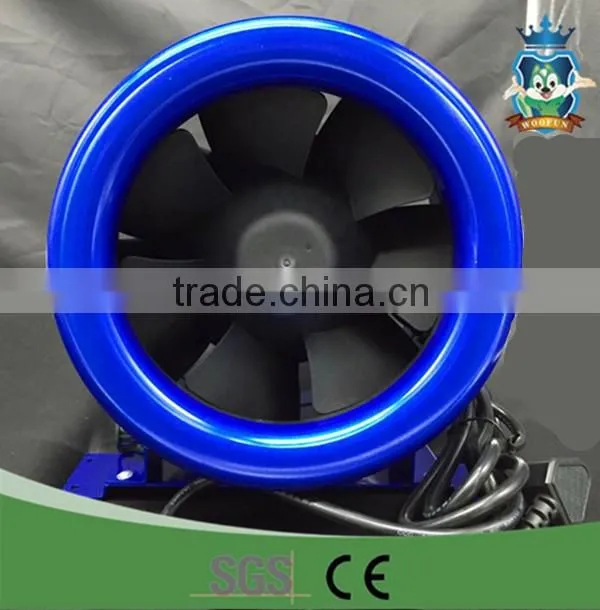 4 inch inline duct fan with controller Inline Booster Blower Fan Exhaust fan