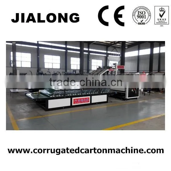 multifunctional standard Semi automatic Laminator Machine/corrugated cardboard making machine