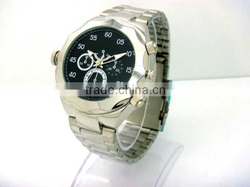 New HD watch camera with micro sd card factory direct selling