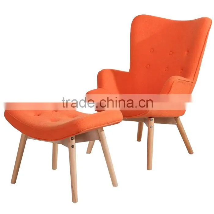 Wholesale Mid Century Modern Retro Designer Wood And Fabric Chairs