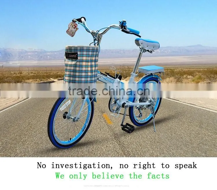 Folding Bicycles 20-Inch Variable Speed Cycling Students Mini Ultra-Portable Ladies Cars Sell Like Hot Cakes!