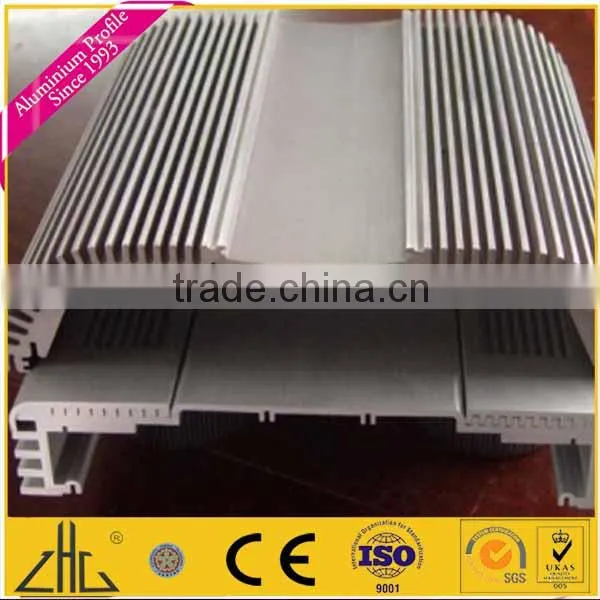 WOW!! Anodized aluminium heatsink after CNC machining aluminum profile