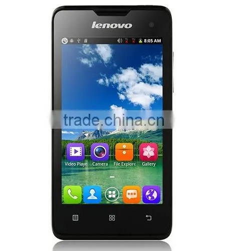 Cheap mobile phone Lenovo A396 quad core 4 inch GSM WCDMA Android2.3 3G smartphone