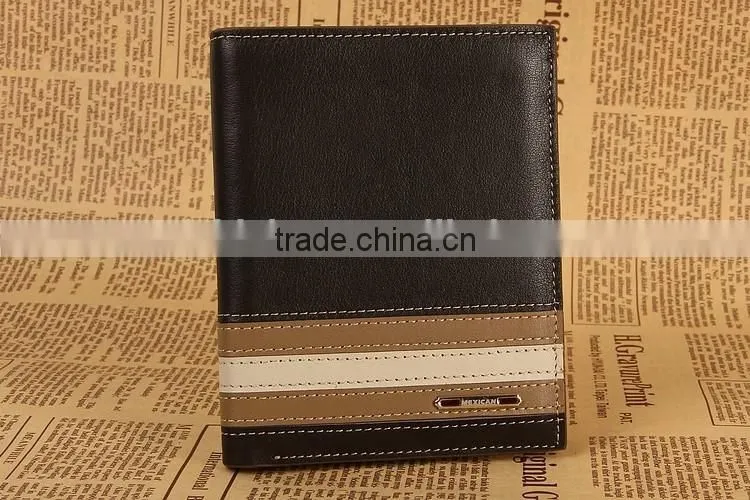 Top brand best selling men's wallet , men's pure leather wallet , men genuine leather wallet/genuine cowhide leather wallet