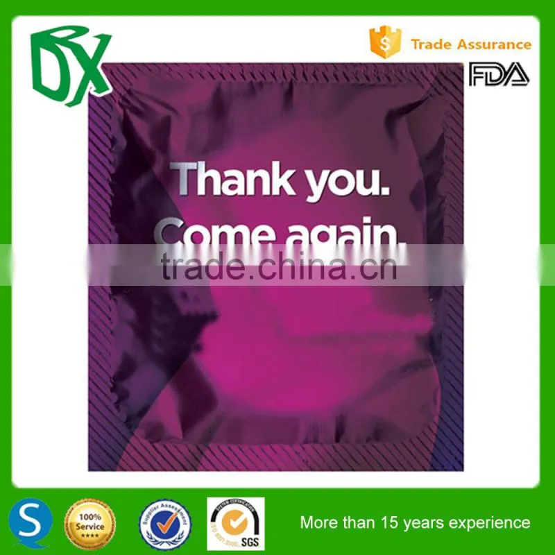 High demand products OEM customized aluminum foil condom foil packaging