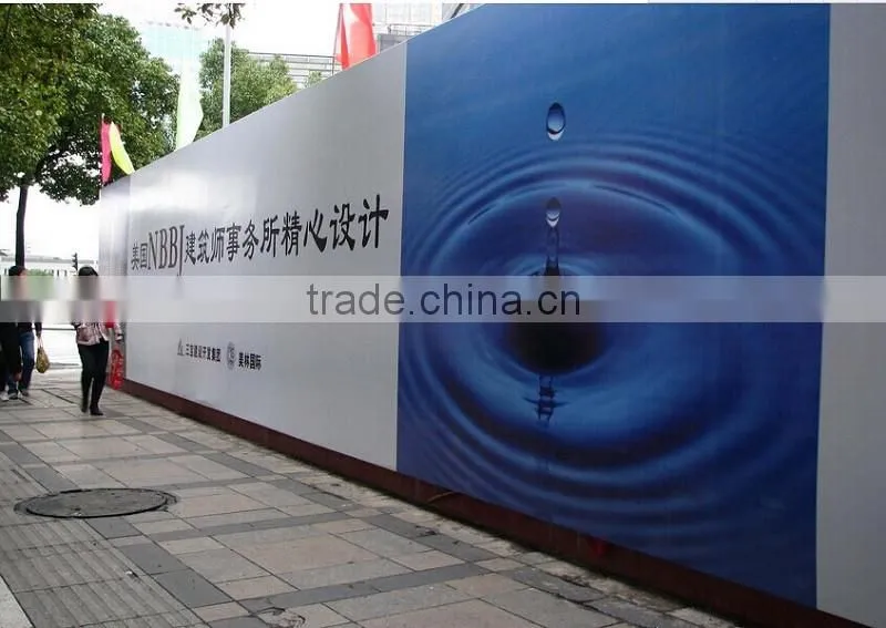 horizontal banner stand for outdoor advertising
