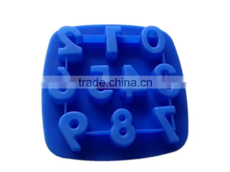 Custom-made Number Shapes Cake Molds 3D Cookie Mold