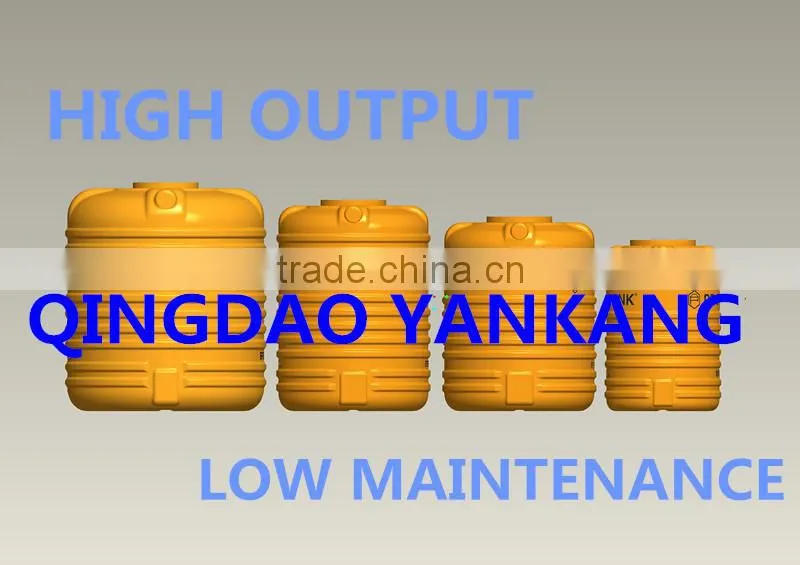 HDPE 2000L Five Water Tank Blow Molding Machine