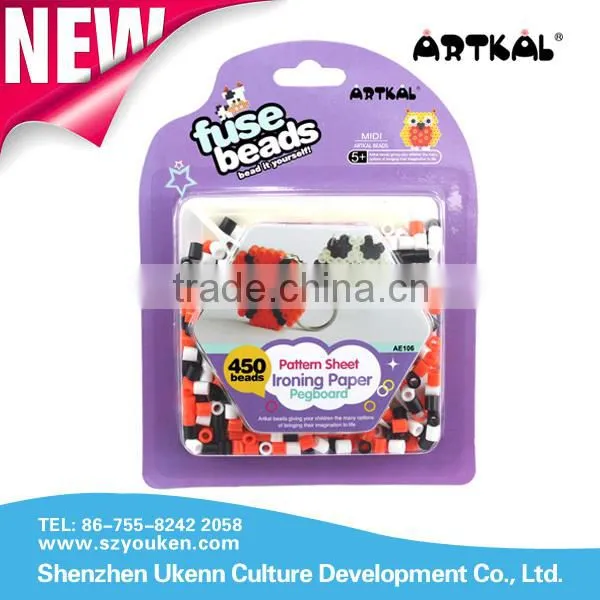 colorful perler beads diy educational toys