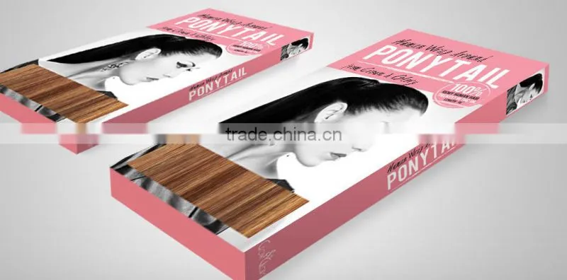 2014 Hot Sale Top Quality wig gift packaging box