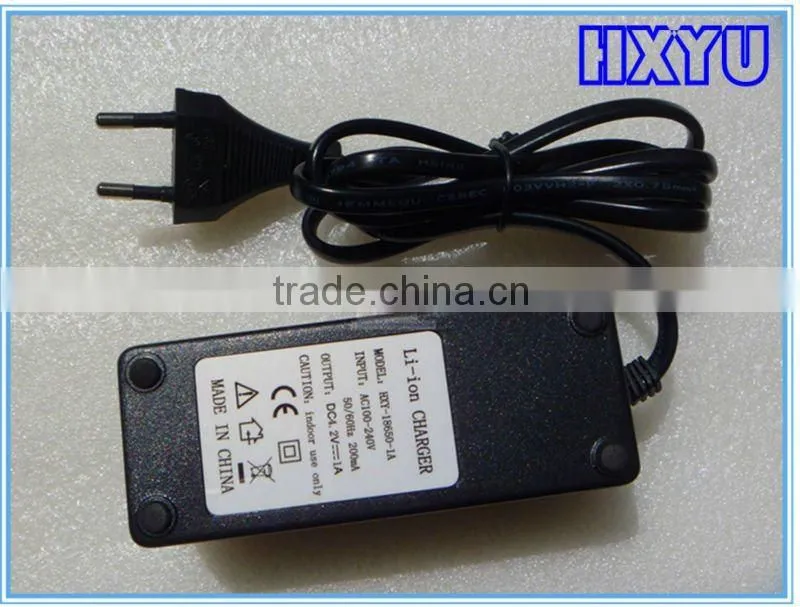 18650 Lithium 3.6V 3.7V Battery Charger with us plug