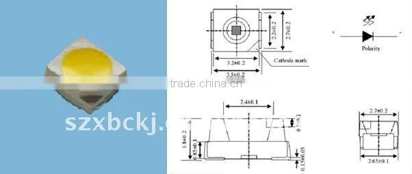 3528 SMD LED white color lighting