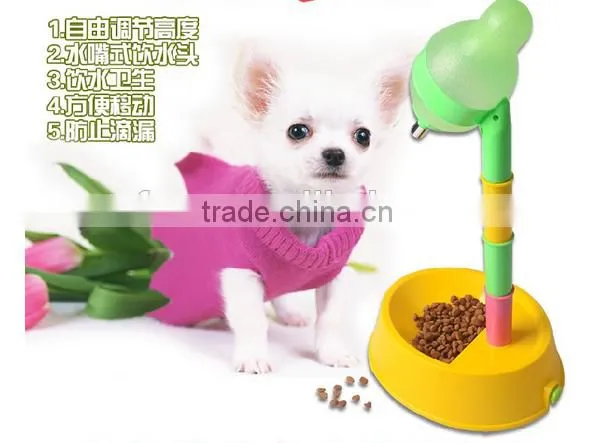 Pets dual bowls Pet Bowls / Feeders Pet feeding and drinking water / dual pet bowls