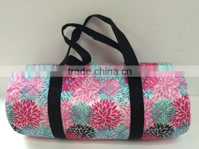 Cheap and hot sale Printed polyester travel bag