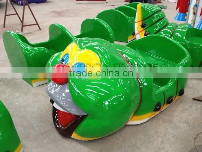 Amusement Equipment Park Amusement Rides Trailer Mounted Caterpillar Roller Coaster for Sale