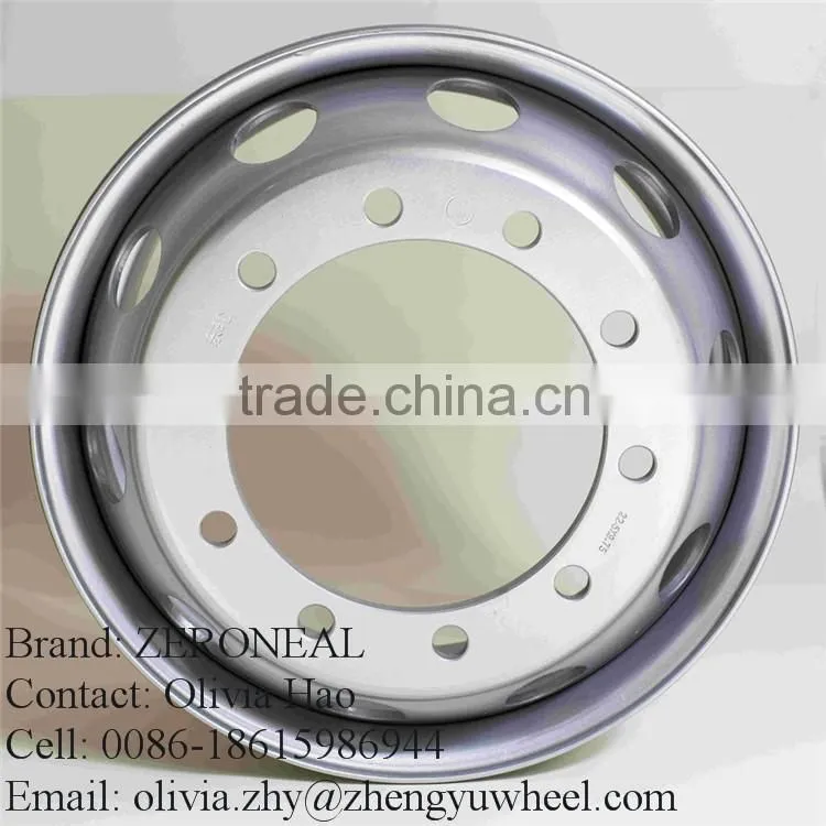 Steel wheel lock ring