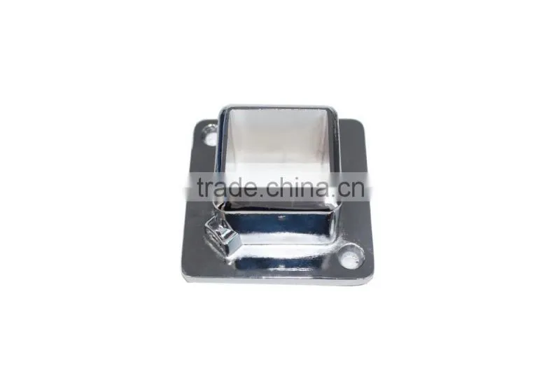 Metal pipe flange for 25mm suqre pipe