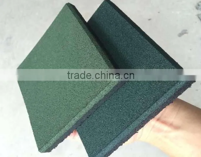 QINGDAO 7KING sound absorption sidewalk/stable rubber tiles paver mat