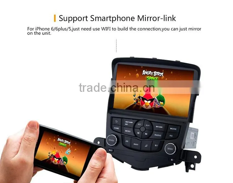 8 Inch 2 din Black screen stereo sounds CPU 1024 600 Android 1GB DDR3 car gps dvd player OEM for Chevrolet Cruze 2008 2011