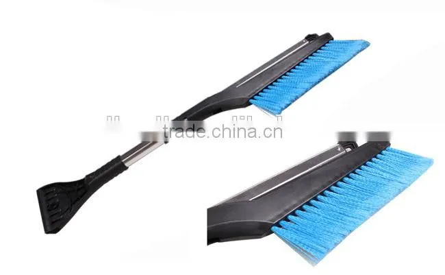 Car snow scraper with ice scraper long handle snow scraper