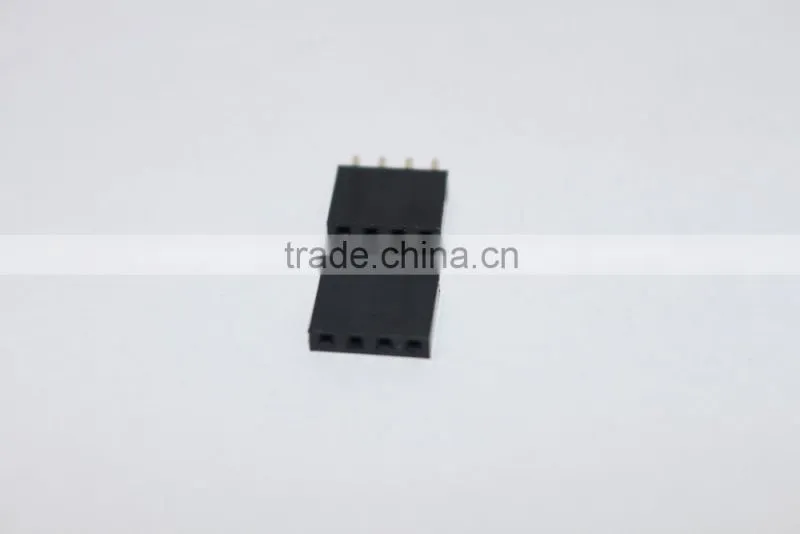 2.0mm single row straight Female header 4 pin