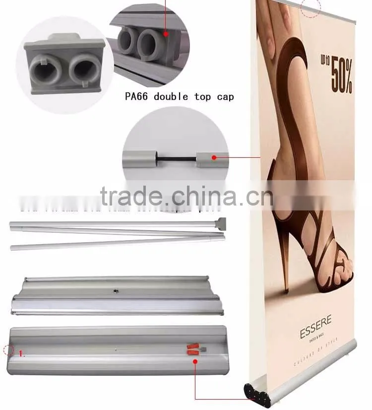hot sale 80*200 retractable pull up stand