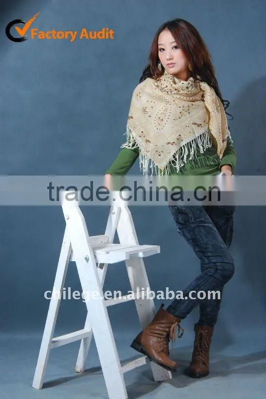 best-selling wool square neck scarves stoles shawls