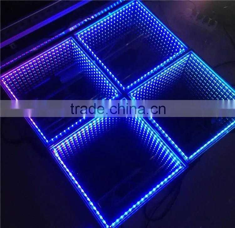 Best Quality LED 3D Dance Mirror Floor Light