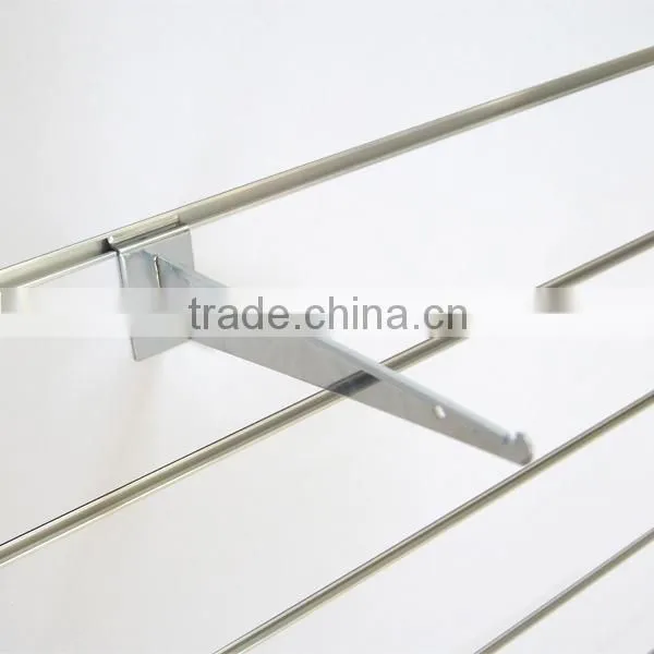 Chrome Iron metal Brackets for heavy shelves