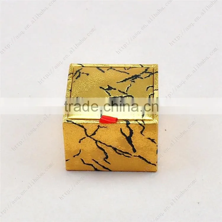 Golden fancy Bracelet boxes for paper jewelry boxes