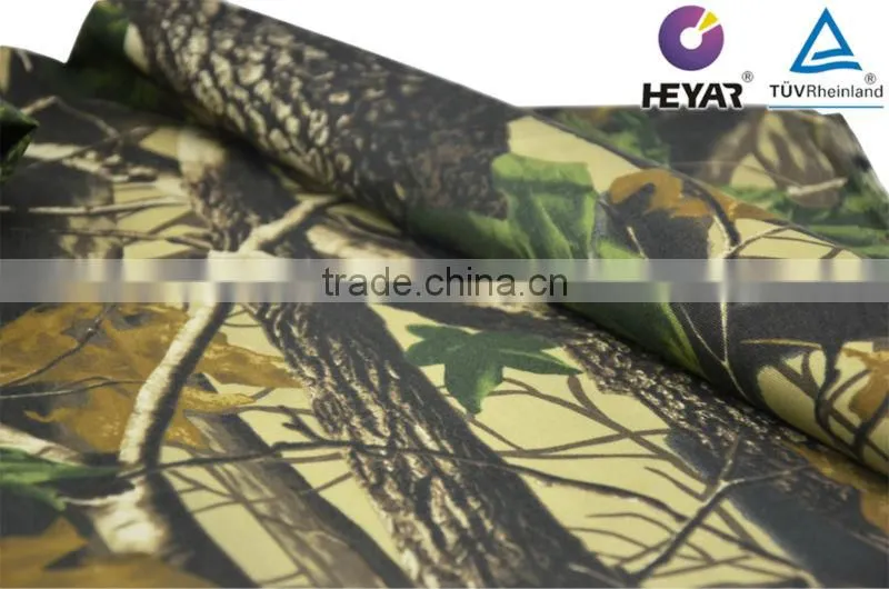 Forest Camo Print Custom Printed Fabric