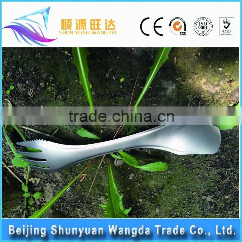 3 in 1 Titanium Spork, Titanium Spoon for Titanium Camping