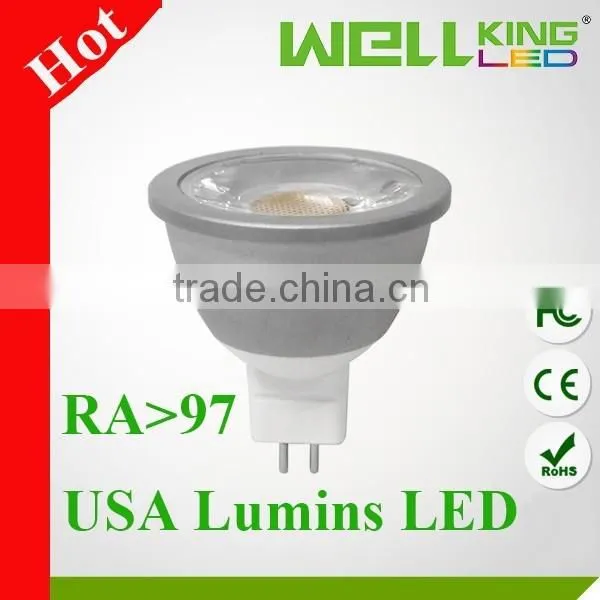 UL energy star CRI > 95 dimmable 90 degree beam angle led gu10 lamps