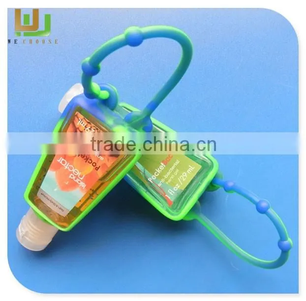 Wholesale mini pocket lip gloss tube silicone holder