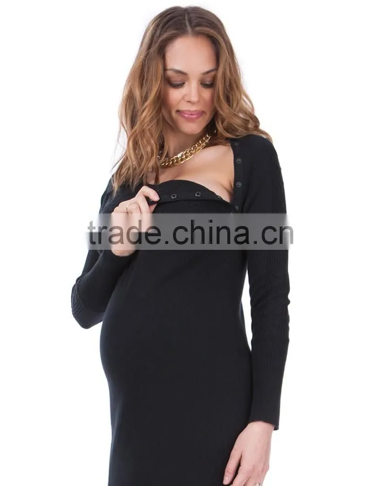 Autumn and Winter Maternity Clothes Dress New Style