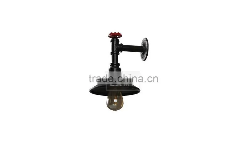 Industrial Metal Water Pipe Wall Light Edison Bulb Style Wall Bracket Wall Lamp for Cabinet
