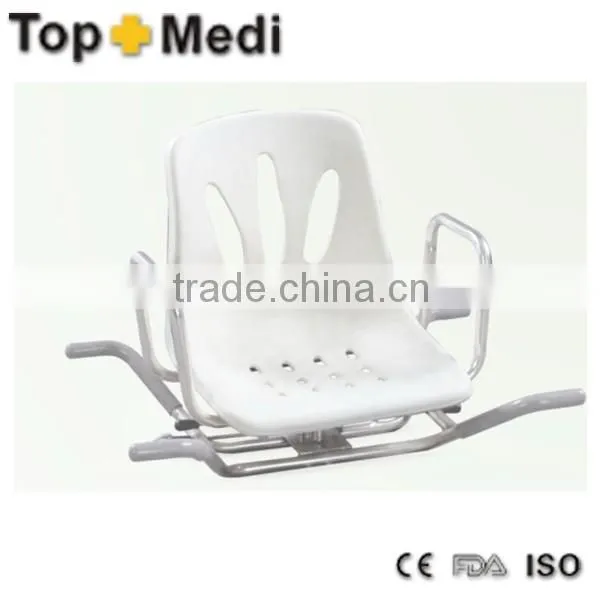 TOPMEDI Aluminum transfer shower folding bath bench